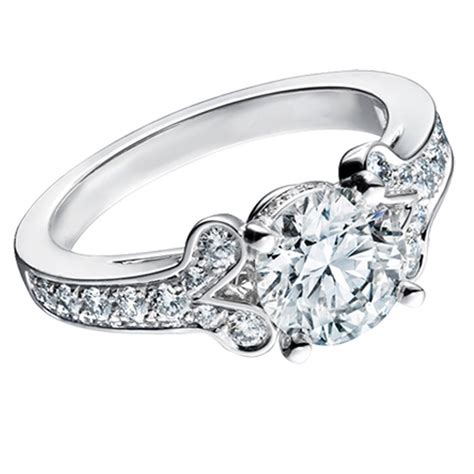 cartier ballerine diamond ring.